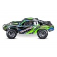 Traxxas Slash 4x4 Brushless 2S + HD PARTS Verte SUR-COMMANDE
