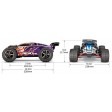 Traxxas E-Revo VXL 1/16e Bleu + Accu/Chargeur USB SUR-COMMANDE
