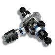 Traxxas E-Revo 4X4 Brushed Bleu 1/16e Accus+chargeur USB