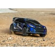 Traxxas Ford Fiesta ST RALLY BL-2S Bleu 1/10 Sans accu/chargeur