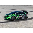 Traxxas Ford Fiesta ST RALLY VXL Vert Clipless 1/10 SUR-COMMANDE