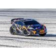 Traxxas Ford Fiesta ST RALLY VXL Orange Clipless 1/10 SUR-COMMANDE