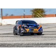 Traxxas Ford Fiesta ST RALLY VXL Orange Clipless 1/10 SUR-COMMANDE