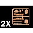 1/72e Italeri 2X Panzer. KPFW. PANTHER AUSF.G - Assemblage rapide