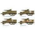 1/72e Italeri 2X Half track M3 75MM Gun motor carriage - Assemblage rapide