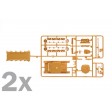1/72e Italeri 2X SD. KFZ. 161 PZ. KPFW. IV AUSF.F1/F2- Assemblage rapide