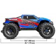 Traxxas X-MAXX ULTIMATE Bleu-X SUR-COMMANDE