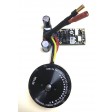 Moteur+ESC 3510H CW M2,M4 Vis NOIRE DJI Inspire 1 pro/V2.0