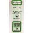 8203-Evergreen 10 Baguettes rectangulaires 355x0,56x0,84mm HO SCALE