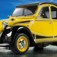Tamiya Citröen 2CV Charleston M-05 kit à monter + Radio + Accus/chargeur