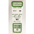 8212-Evergreen 10 Baguettes rectangulaires 355x0,56x3,43mm HO SCALE
