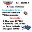 Traxxas TRX-4 Ford Bronco ranger XLT Rouge Trail Crawler 4WD clipless 1/10e SUR-COMMANDE