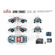 1/24e HELLER Coffret de 2 Alpine A110+1600S "Berlinette" 