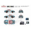 1/24e HELLER Coffret de 2 Alpine A110+1600S "Berlinette" 
