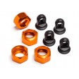 BOUCHONS AMORTISSEUR ORANGE S4 TROPHY
