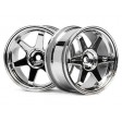 JANTES TE37 CHROME 26MM/3MM 1/10e piste