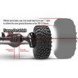 Traxxas TRX-6 Mercedes Benz G 63 AMG 6X6 Clipless Noir SUR-COMMANDE