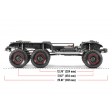 Traxxas TRX-6 Mercedes Benz G 63 AMG 6X6 Clipless Gris SUR-COMMANDE