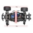 Kit de suspension option Large Rouge WIDEMAXX - Maxx 