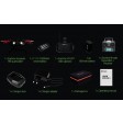 Eachine Assassin 180 FPV + Masque VR-007 HD + Radio I6 + OSD GPS NAZE32 RTF