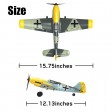 Volantex BF-109 4CH 6 Axes Gyro EPP - Prêt à voler SUR-COMMANDE