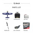 Volantex Corsair F4U V2 6 Axes Gyro EPP Prêt à voler