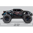 Traxxas X-MAXX 8S 4X4 - BRUSHLESS - WIRELESS - ID - TSM Rouge X