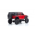 Kyosho Mini-Z 4X4 Mx-01 Jeep Wrangler Rubicon Rouge SUR-COMMANDE
