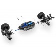 Traxxas HOSS 4X4 VXL Brushless TSM 1/10e Vert