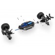 Traxxas HOSS 4X4 VXL Brushless TSM 1/10e Rouge