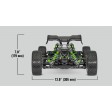Traxxas Jato 4x4 VXL 4S Orange 1/8e