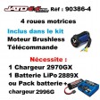 Traxxas Jato 4x4 VXL 4S Orange 1/8e