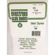 9125-Evergreen Plaque blanche 152x304x3,2mm