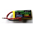 Accu LiPo Black Lithium 1300mAh 15C 2S (86grs) Dean