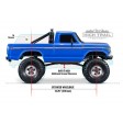 Traxxas TRX-4 Ford F-150 Ranger XLT High Trail Marron 1/10e SUR-COMMANDE