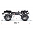 Traxxas TRX-4 Chevrolet K5 Blazer 1972 High Trail Bleu 1/10e SUR-COMMANDE