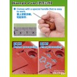 Pose rivet de précision (23 Pcs , 0.25mm-1.35mm) Master tools