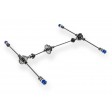 Traxxas Sledge 4x4 Brushless Belted Bleu SUR-COMMANDE