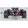Traxxas Sledge 4x4 Brushless Belted Orange