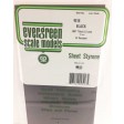9516-Evergreen Plaque noire UV résistant 152x304x1,52mm