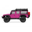 Traxxas TRX-4M Land Rover Defender 1/18e Rose - Prêt à rouler SUR-COMMANDE