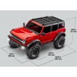 Traxxas TRX-4M Ford Bronco 1/18e Orange - Prêt à rouler SUR-COMMANDE