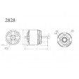 Moteur brushless Robbe Ro-Power Torque 2858 1350Kv
