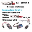 Traxxas TRX-4MT Cheyenne K10 1/18e Rouge - Prêt à rouler SUR-COMMANDE