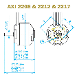 Moteur brushless Axi 2208/34 Gold Line | Avion