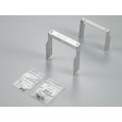 Supports de carrosserie acier - SCX10 Toyota Land Cruiser 70