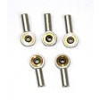 Chape à rotule Alu M2 / 2mm (5pcs)