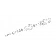 Pieds de pales anticouple métal – T-REX 450