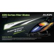 Pales principales ALIGN carbone 3D 325 CFK – T-REX 450