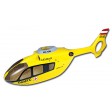 Fuselage Align EC-135 T-REX 450 Fibre ou mécanique classe 450 